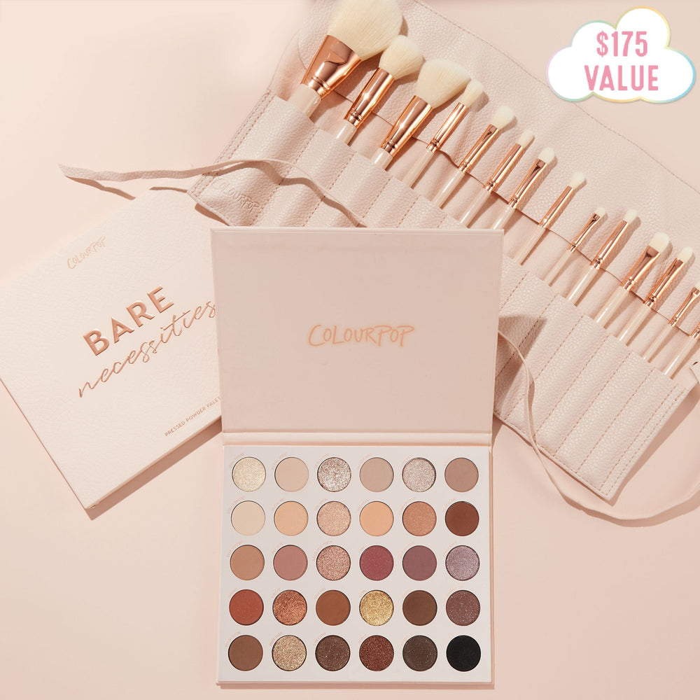 ColourPop Shadow Palette & Brush Set - For Sale