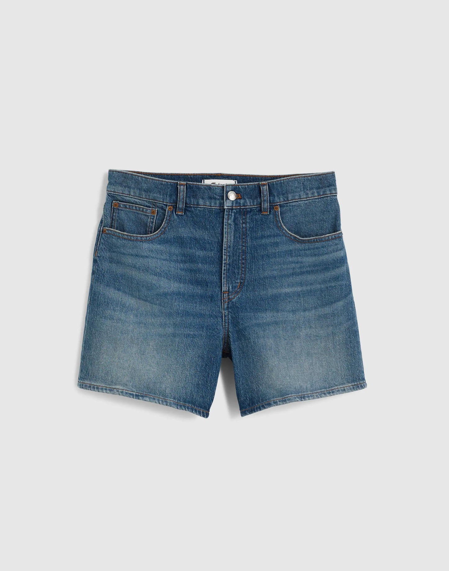 Madewell The Perfect Vintage Mid-Length Jean Short Irmo Wash