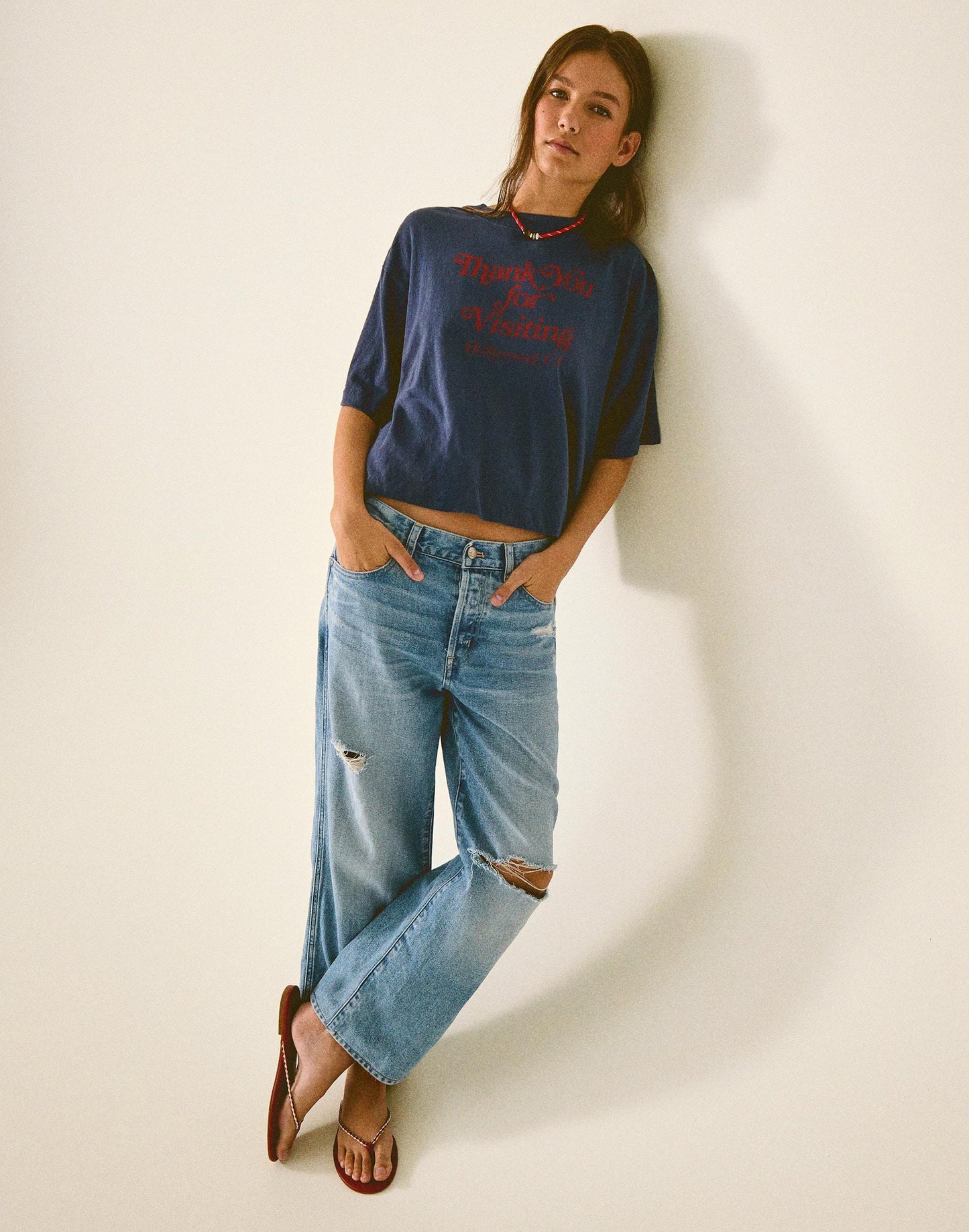 Madewell Low-Slung Baggy Crop Jean Larson Wash