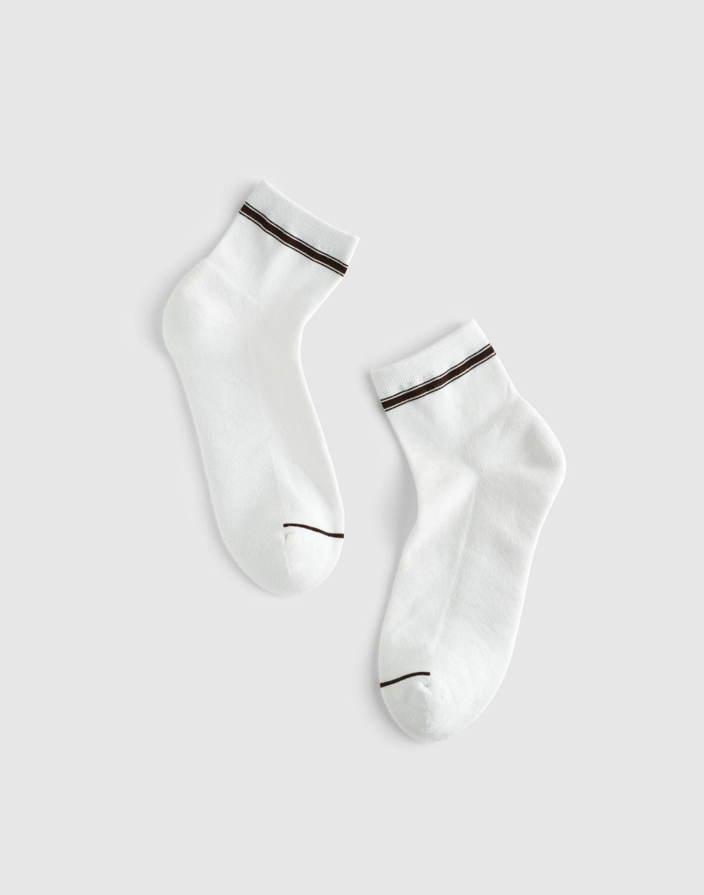 Madewell MWL Cloudlift Ankle Socks Dark Brown