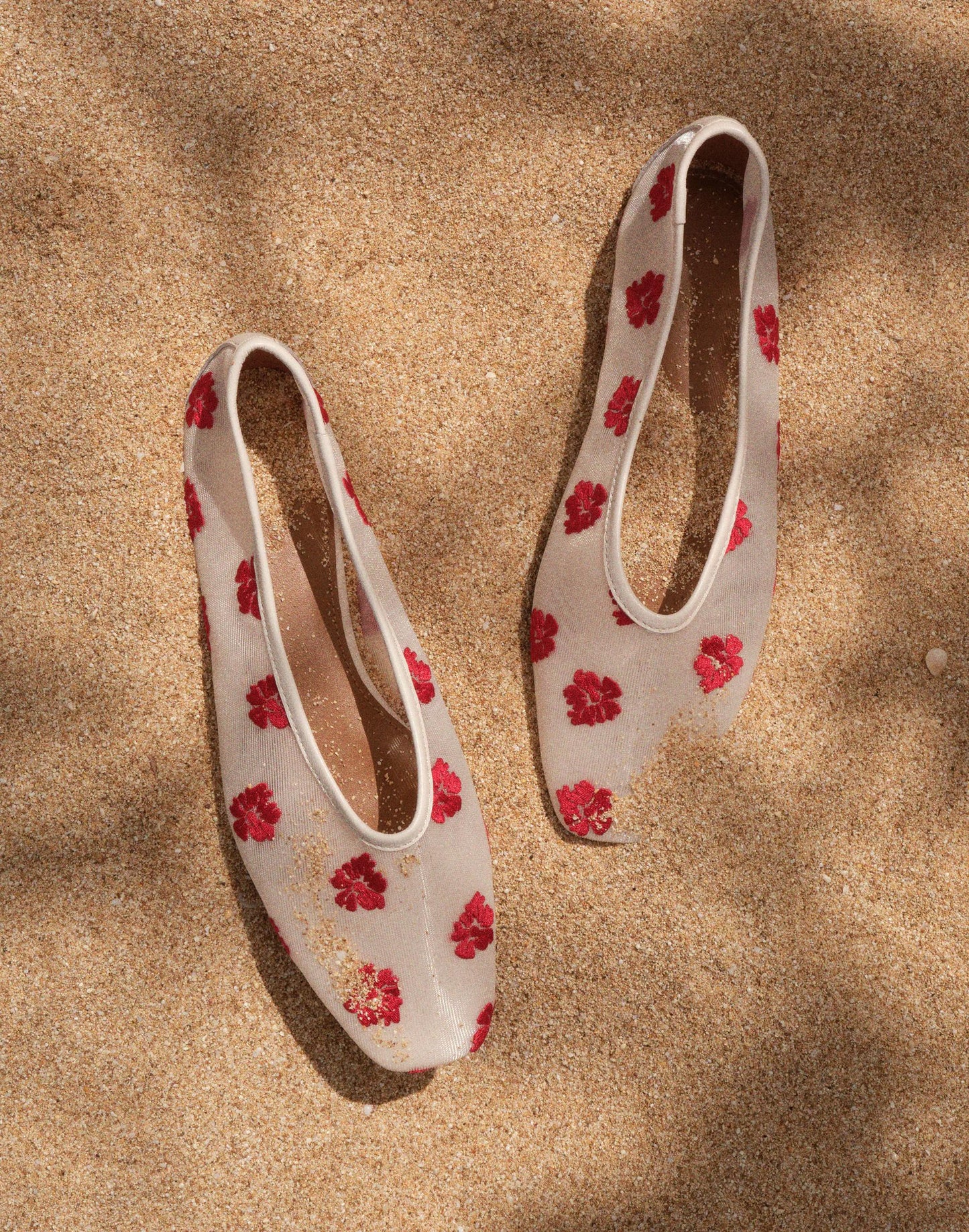 Madewell The Mylie Ballet Flat Vintage Ivory Multi