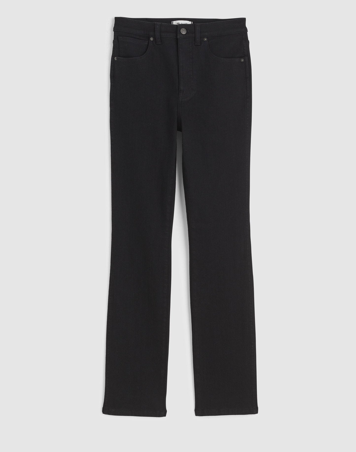 Madewell The Tall Pencil Jean Black Frost