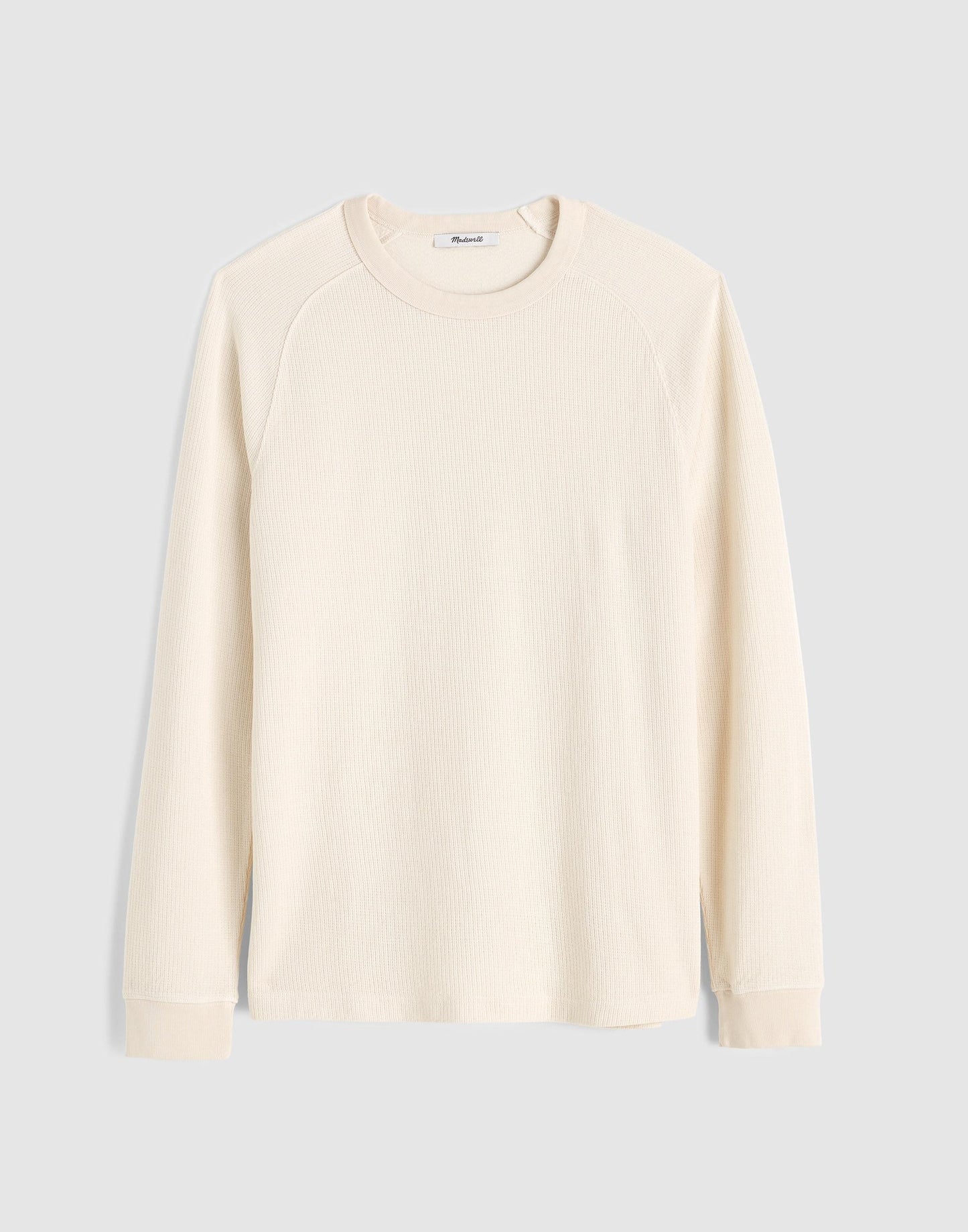 Madewell Thermal Long-Sleeve Tee Parchment