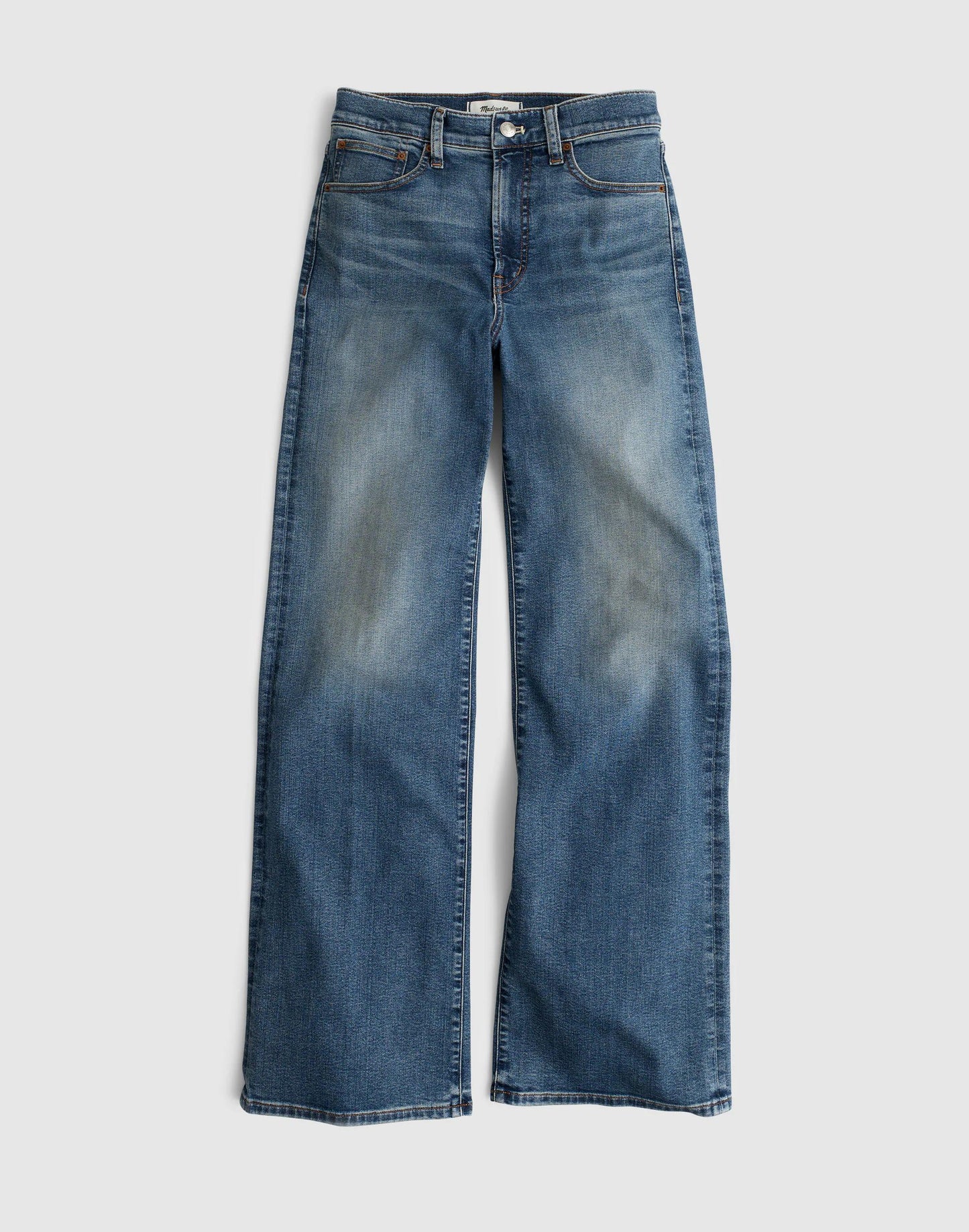 Madewell The Tall Curvy Wide-Leg Jean Sunnyside Wash