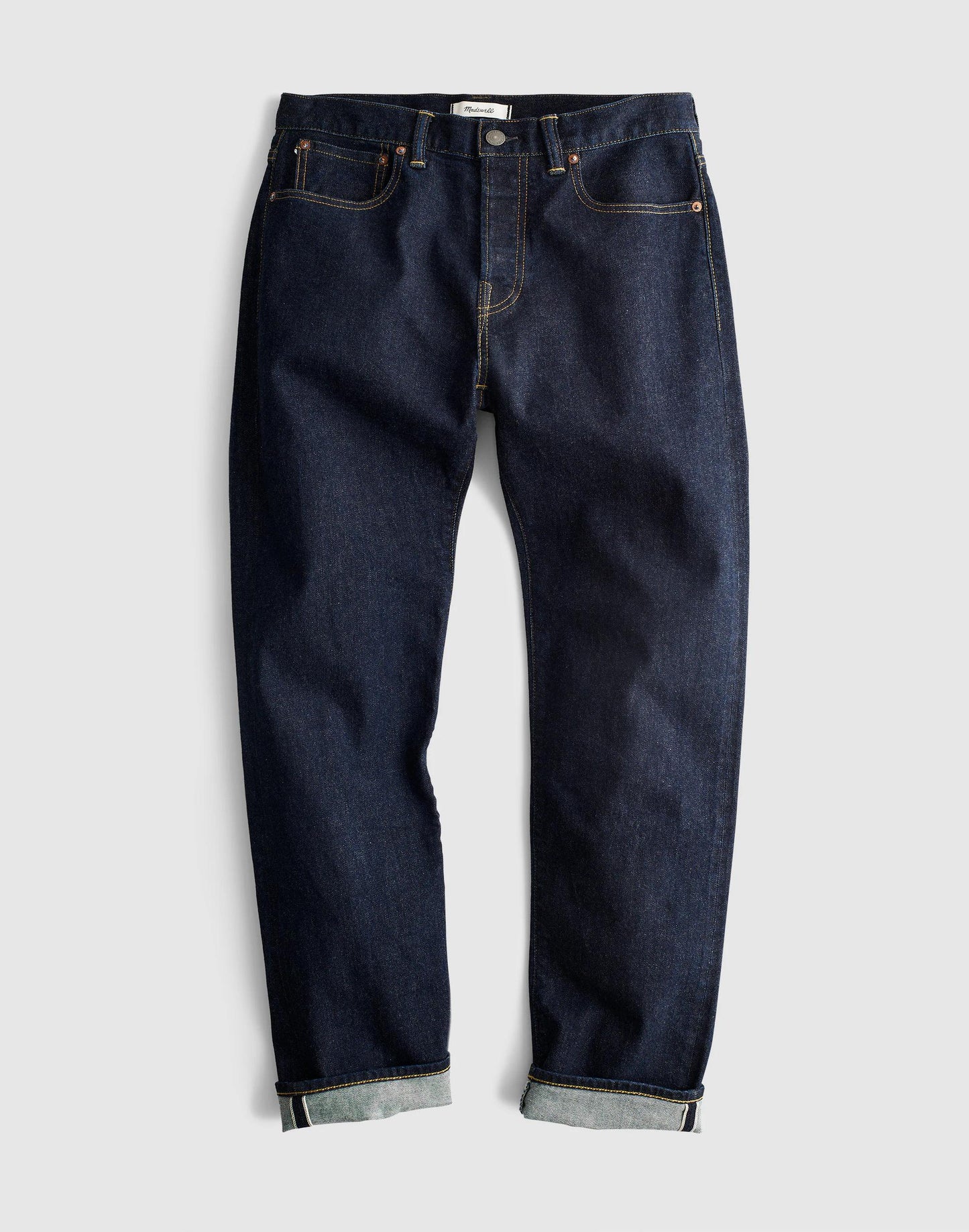Madewell The 1991 Straight-Leg Jean in Artisan Comfort Selvedge Rinse