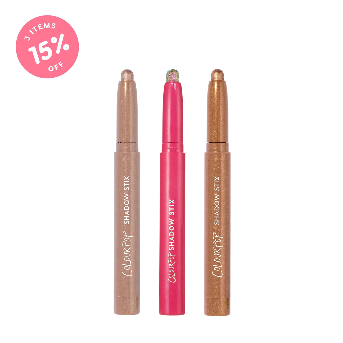 ColourPop Multi Finish Shadow Stix Trio - For Sale