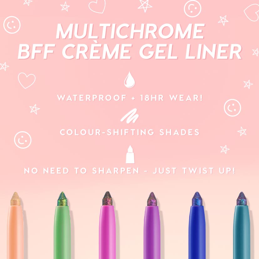 ColourPop BFF Chrome Crème Gel Liner Trios - Promo Price