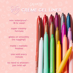 ColourPop BFF Crème Gel Liner Vault - On Sale