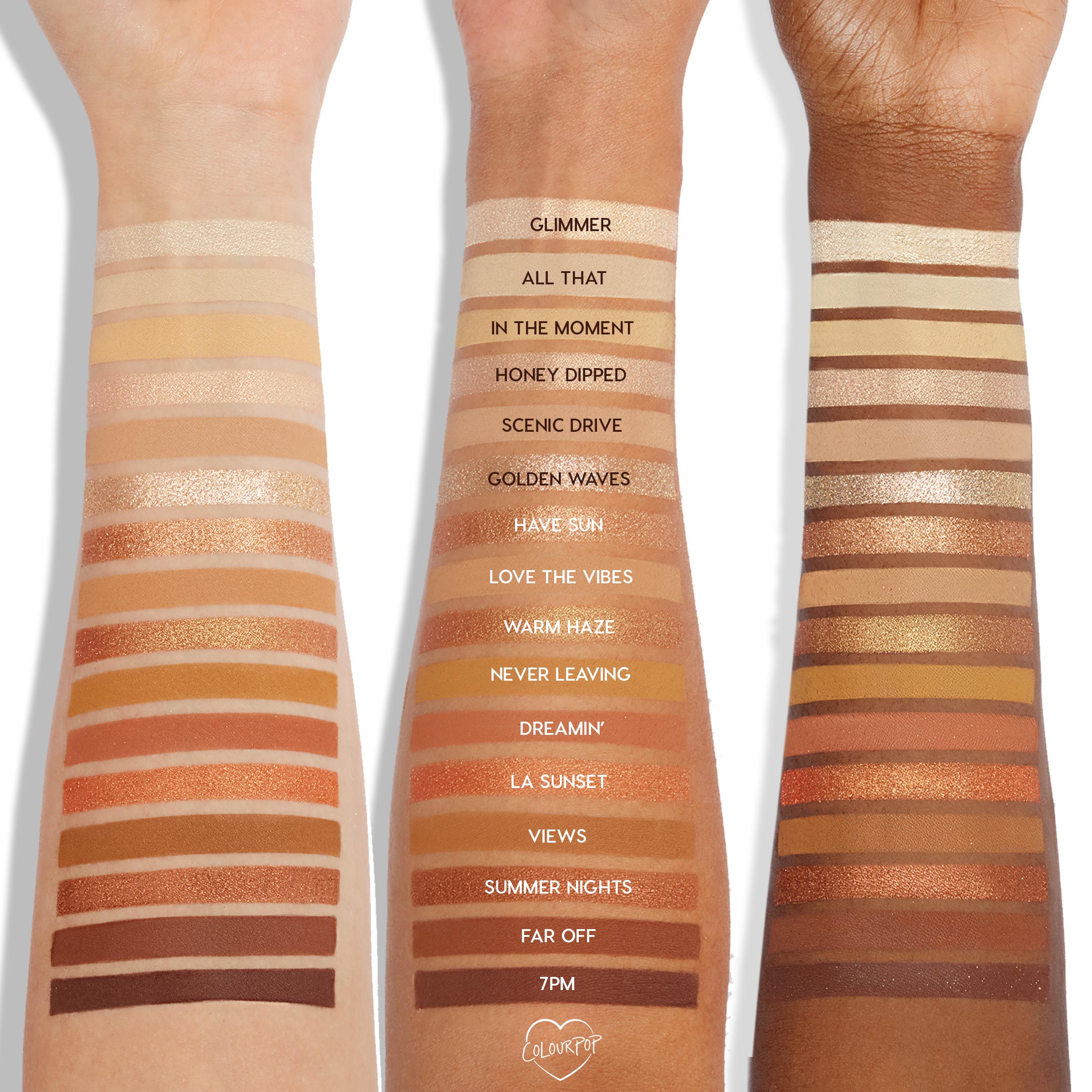 ColourPop Golden Hour - Promo Price