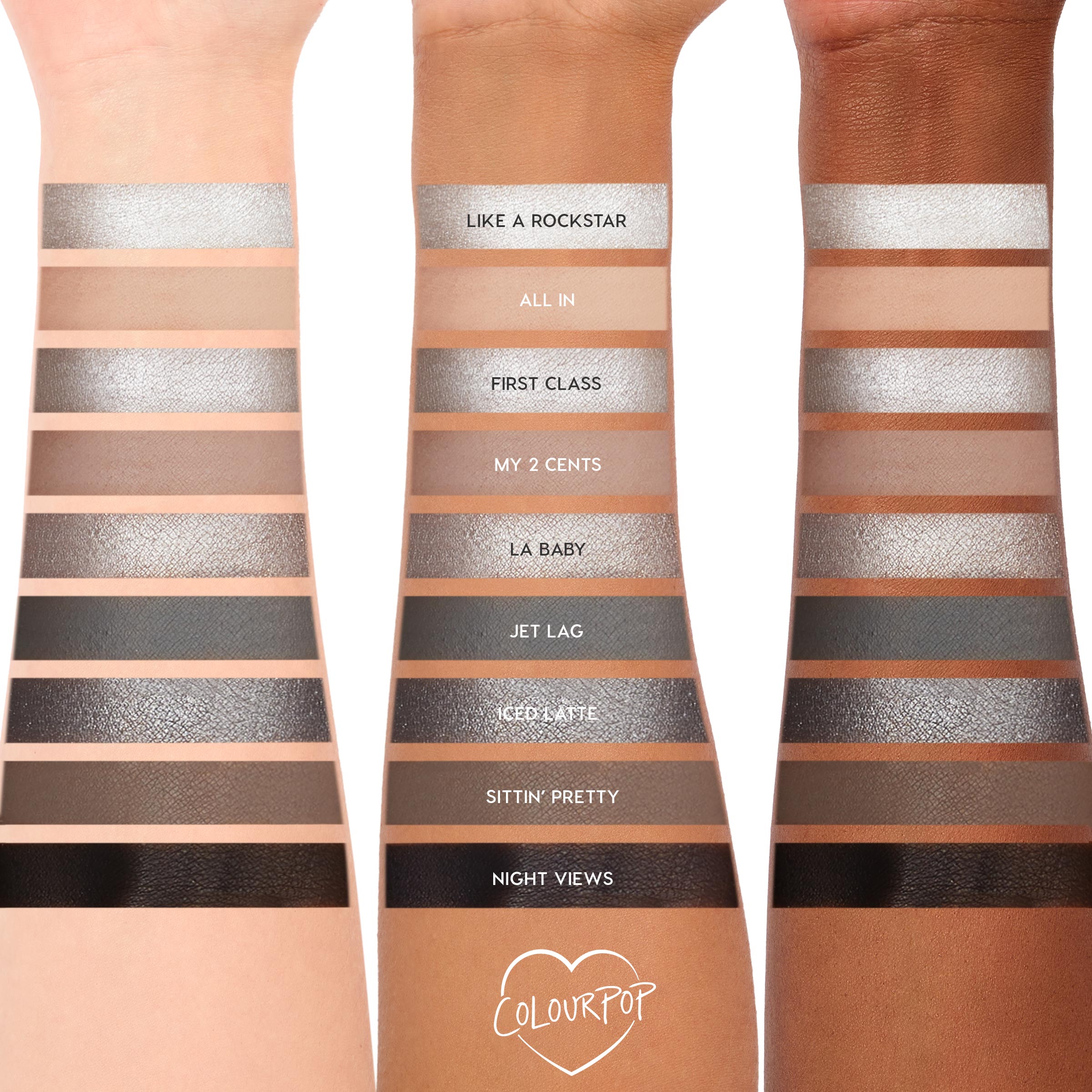 ColourPop 9-Pan Palette Duos - Special Offer