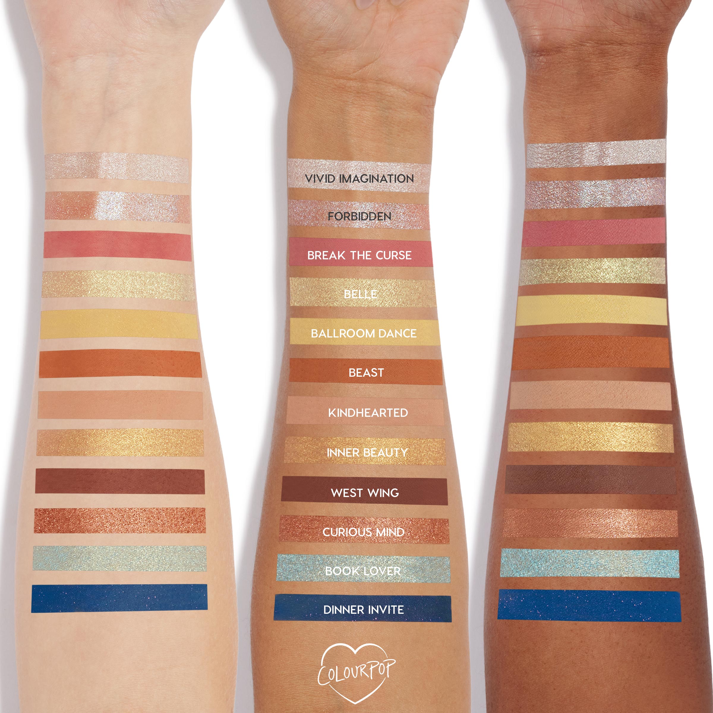 ColourPop Beauty and the Beast - Promo Price
