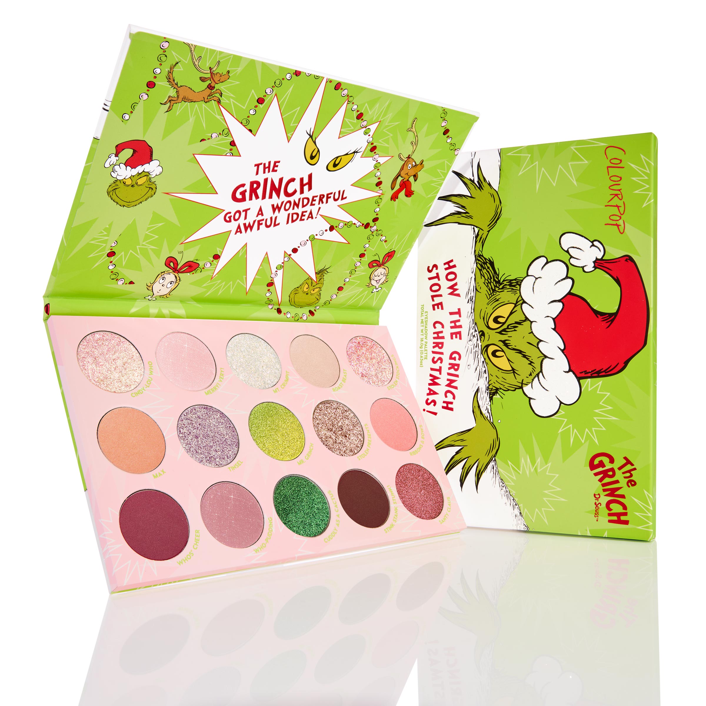 ColourPop How the Grinch Stole Christmas - Promo Price