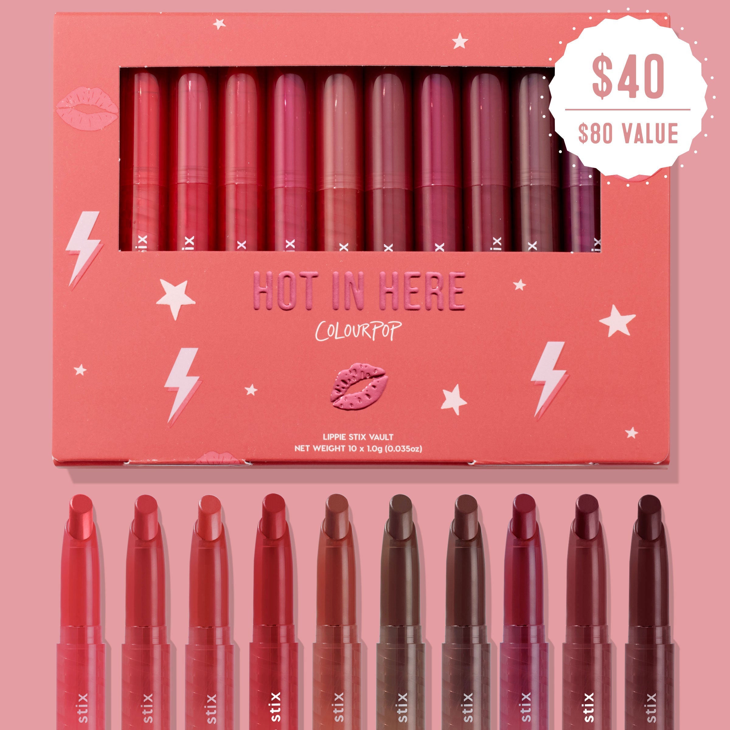 ColourPop Lippie Stix Vault - For Sale