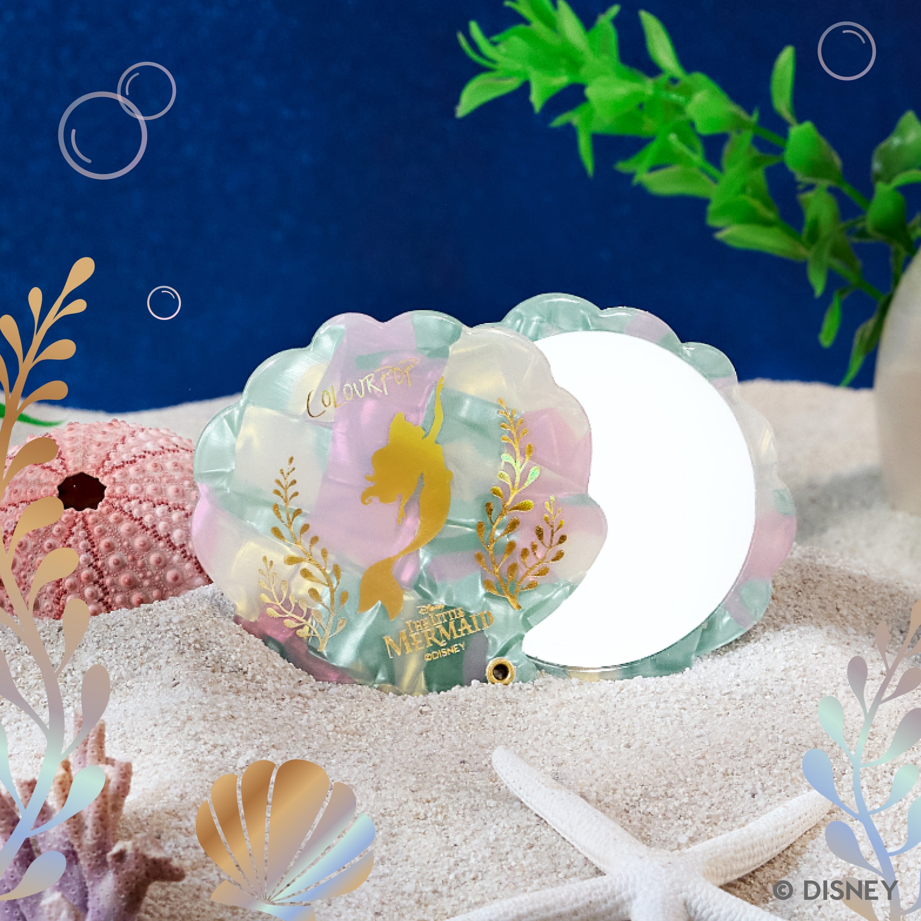 ColourPop The Little Mermaid Mirror - Promo Price