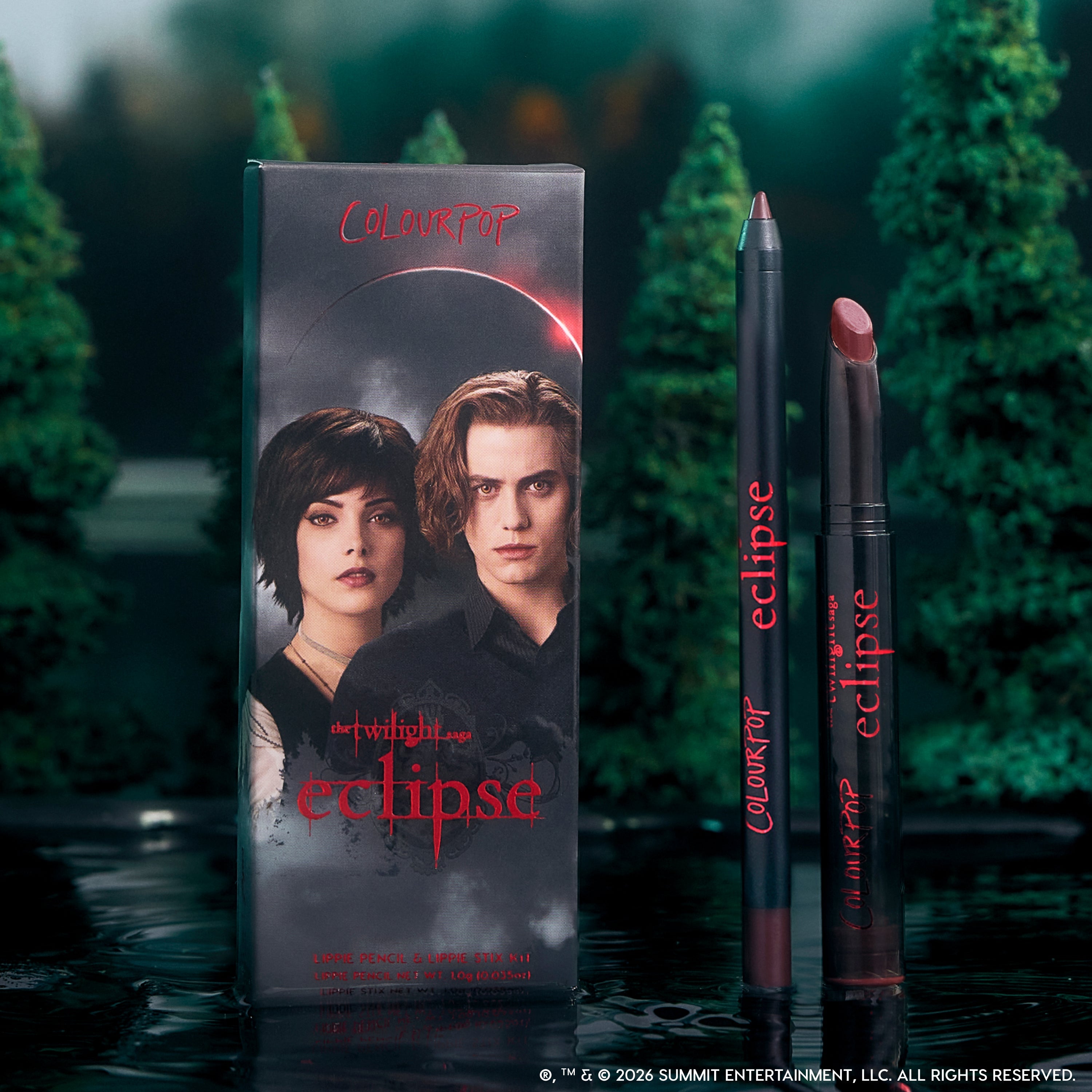 ColourPop Eclipse Lip Liner & Lipstick Set - Promo Price
