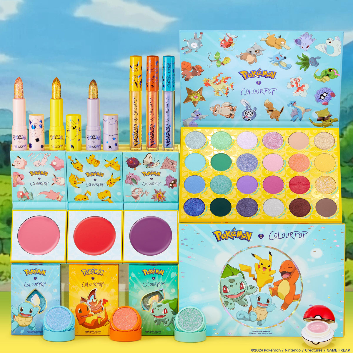 ColourPop Pokémon x ColourPop Collection - On Sale