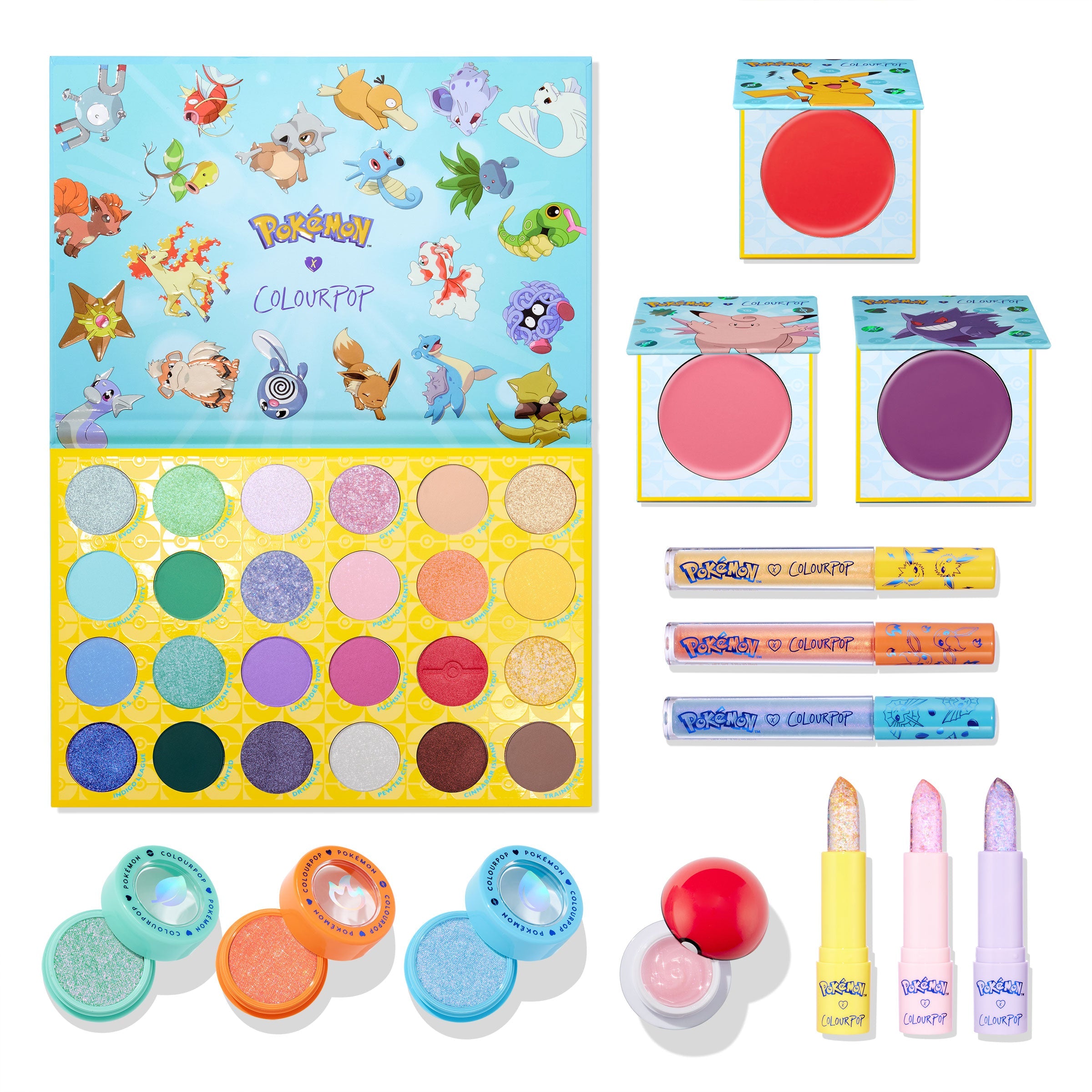 ColourPop Pokémon x ColourPop Collection - On Sale