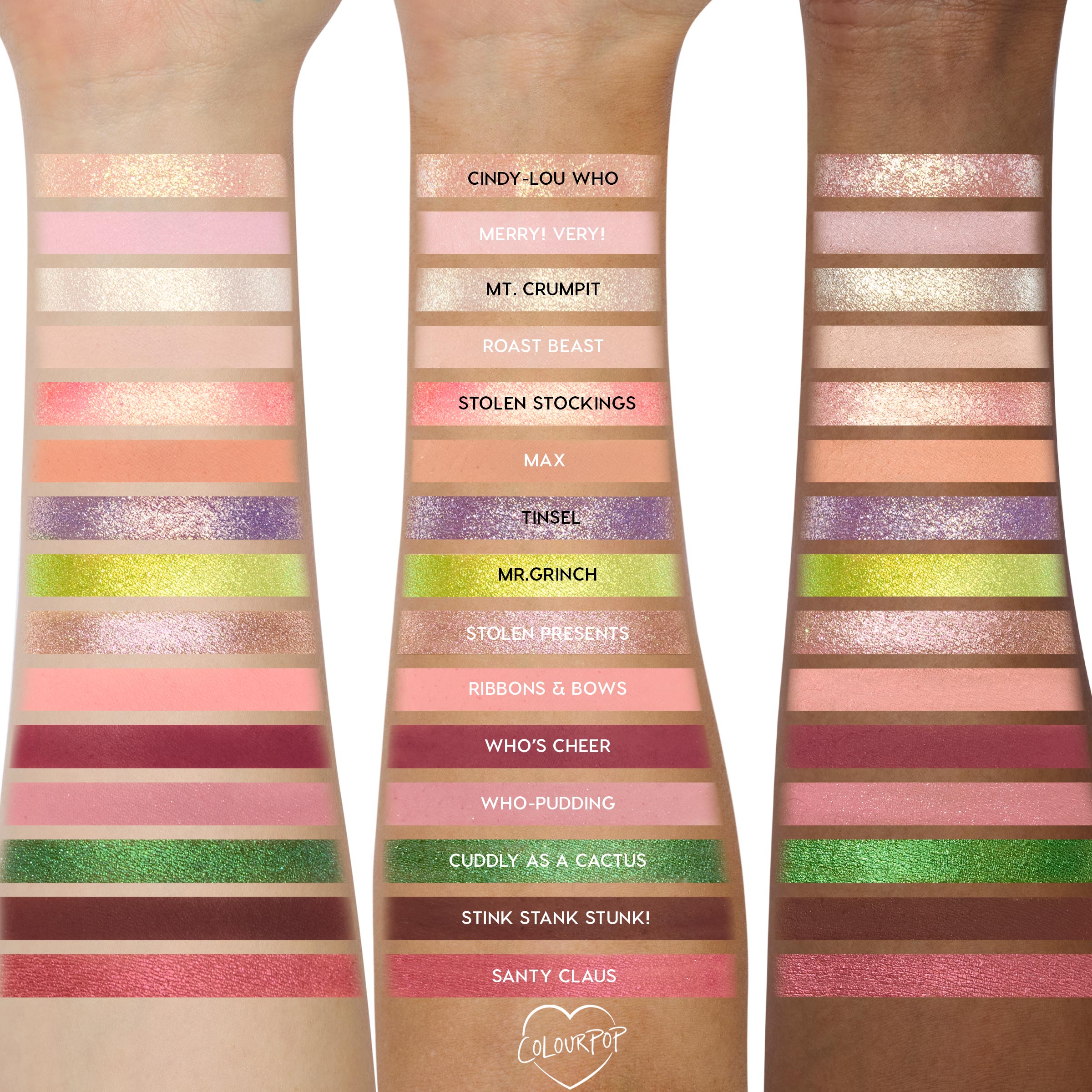 ColourPop Grinch Glam - Promo Price