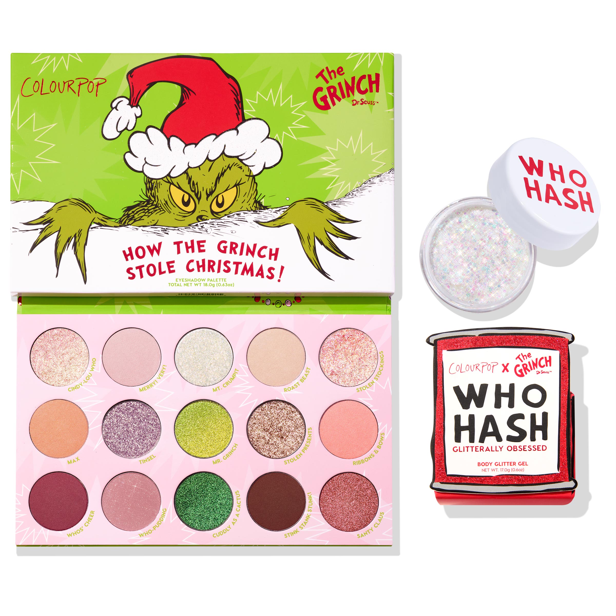 ColourPop Grinch Glam - Promo Price