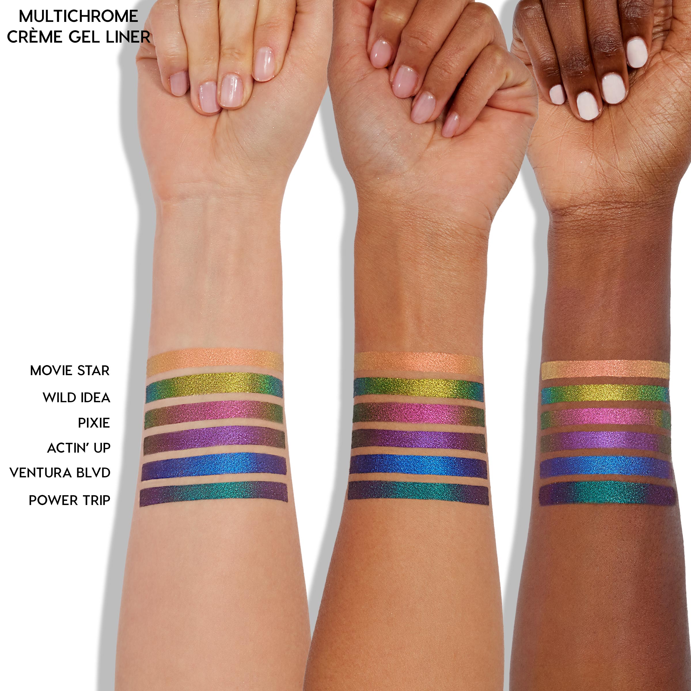 ColourPop BFF Chrome Crème Gel Liner Trios - Promo Price