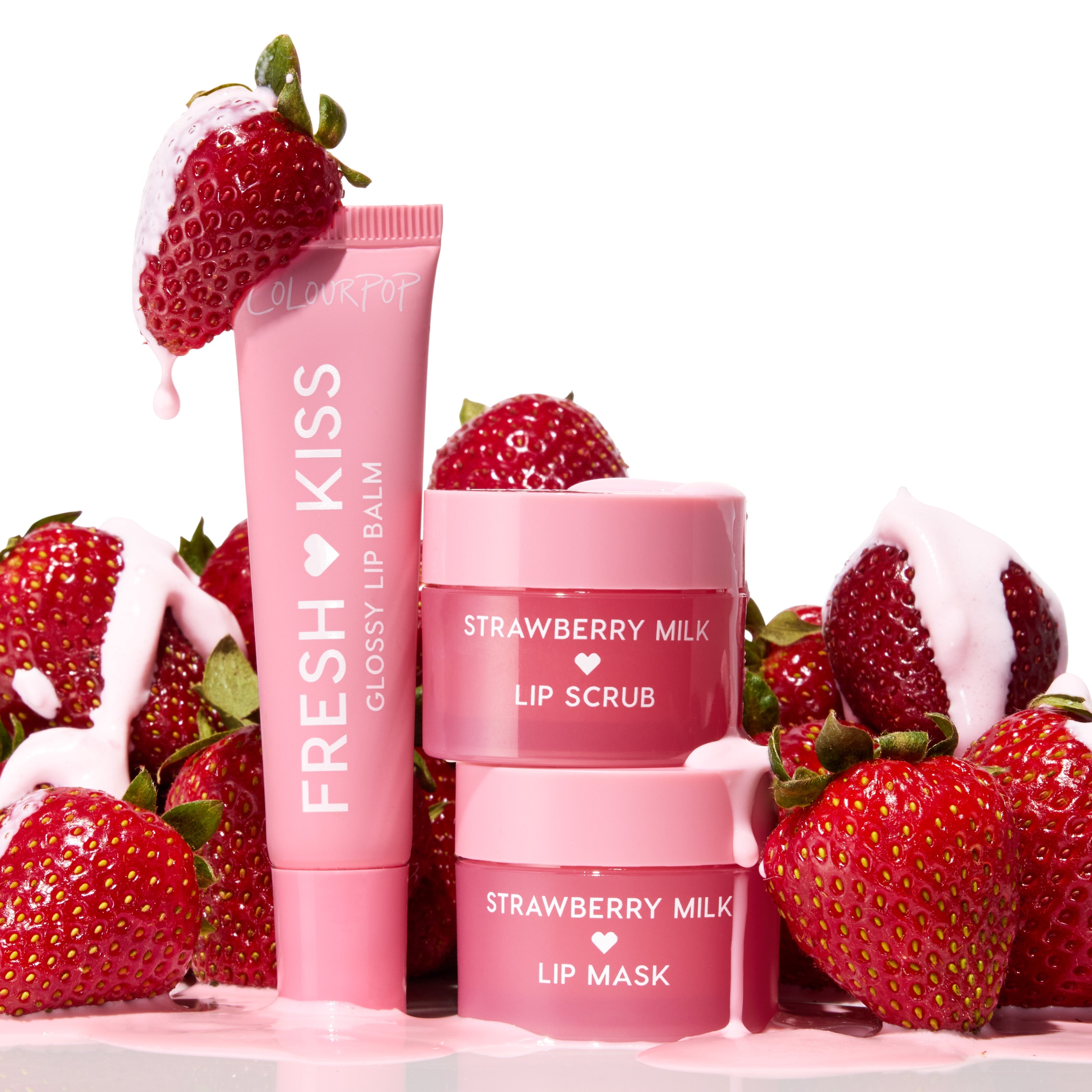 ColourPop Fresh Kiss Lip Scrub, Mask + Balm Set - For Sale