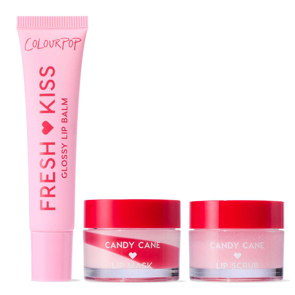 ColourPop Fresh Kiss Lip Scrub, Mask + Balm Set - For Sale