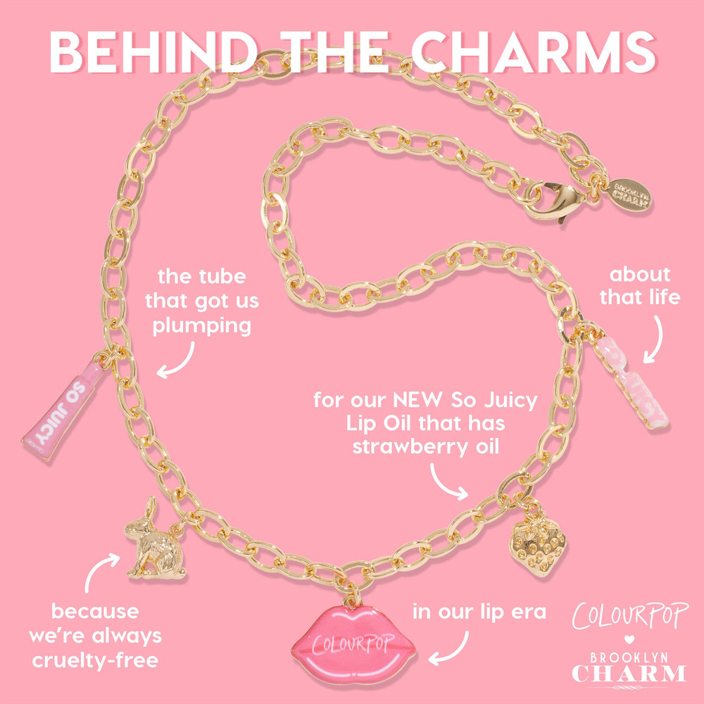 ColourPop Brooklyn Charm x ColourPop Necklace - For Sale