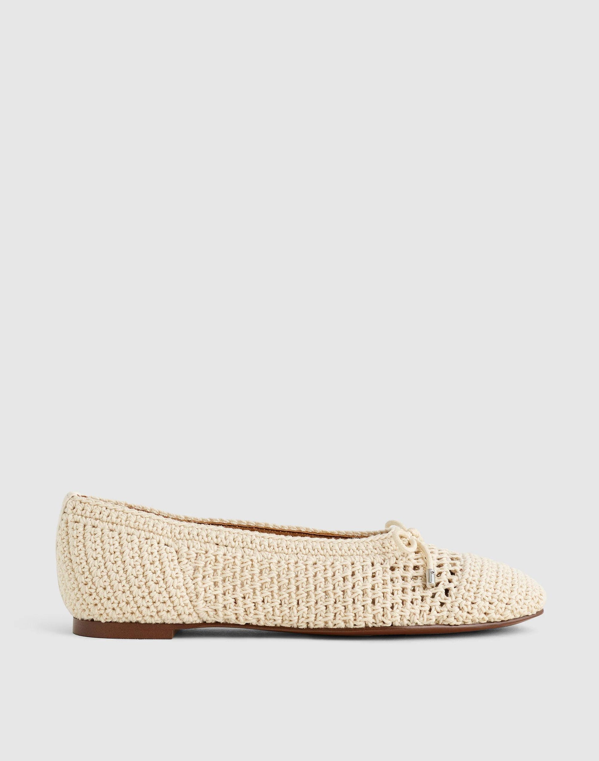 Madewell The Hester Flat Vintage Ivory