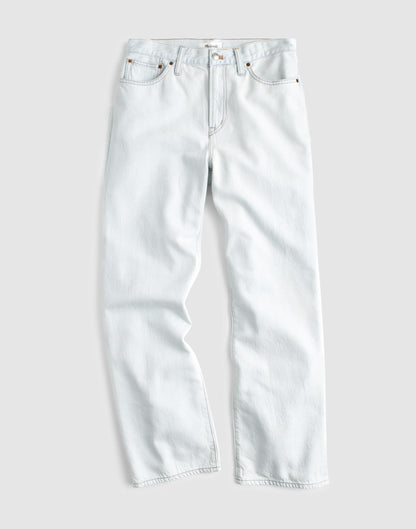 Madewell The Short Perfect Vintage Wide-Leg Crop Jean in Airy Denim Extracted Sky Wash