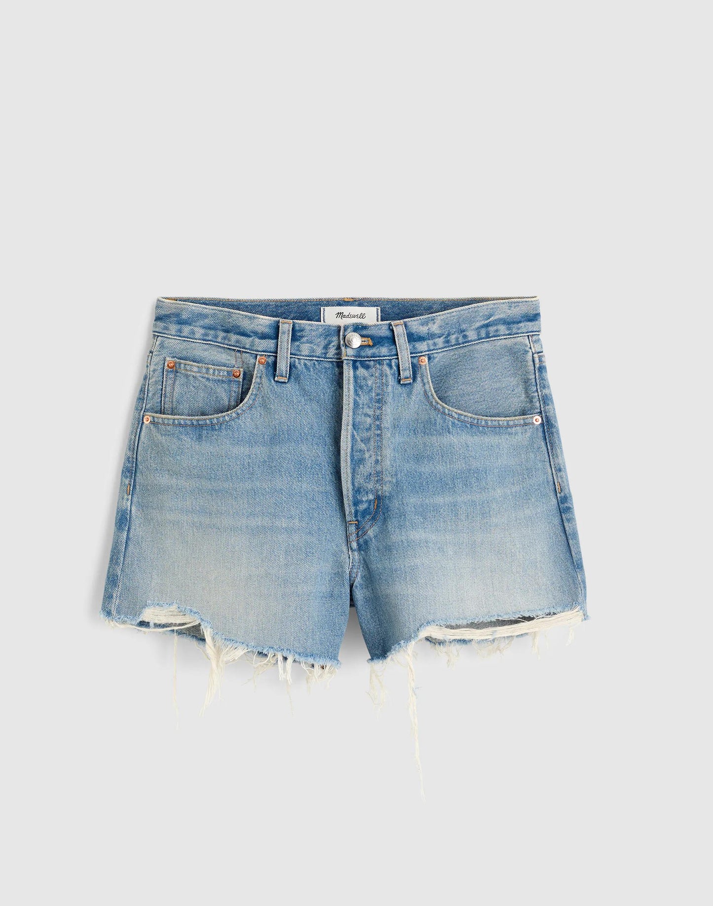 Madewell The Essex Baggy Short Faded Horizon Wash