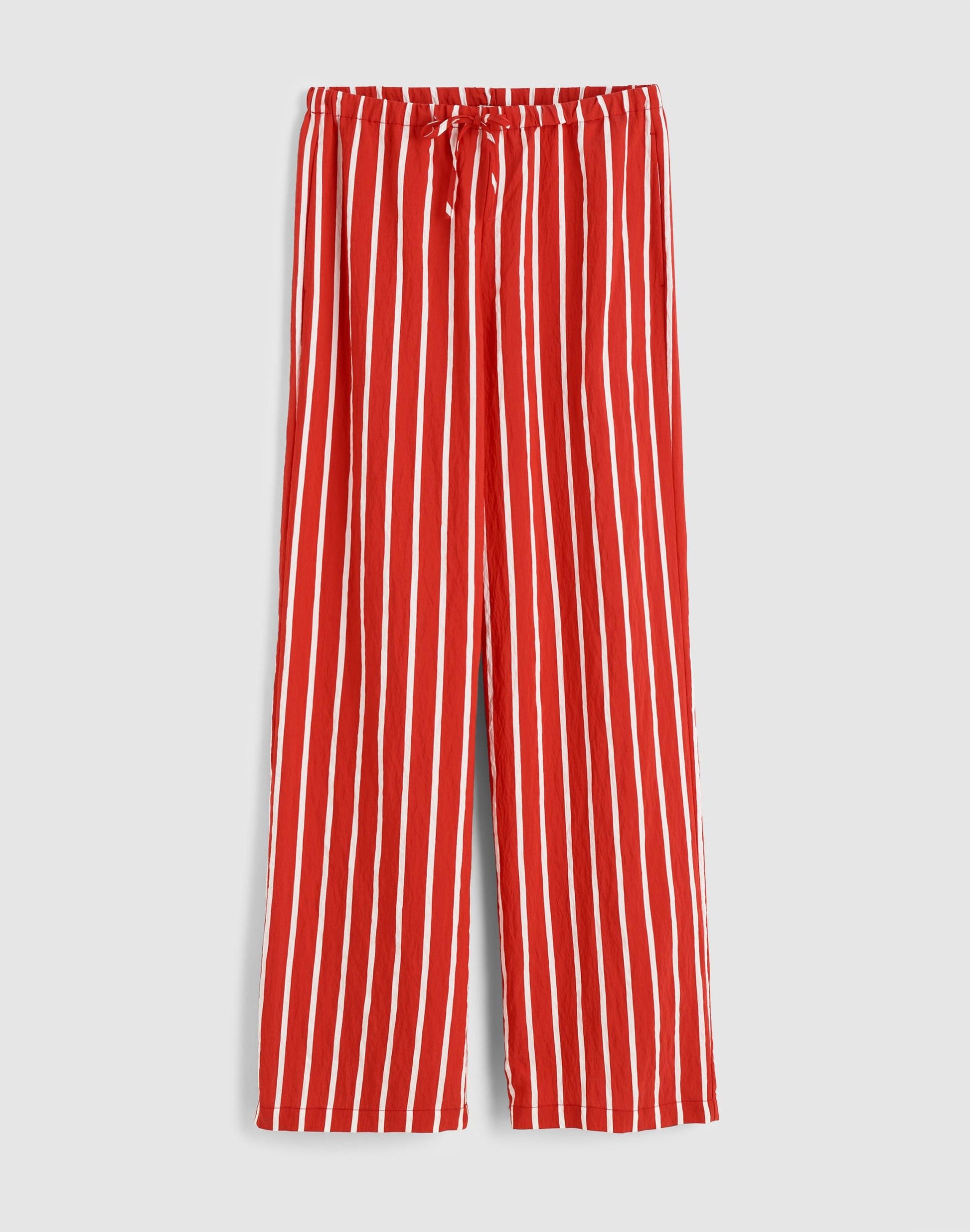 Madewell Pull-On Pants Varsity Red