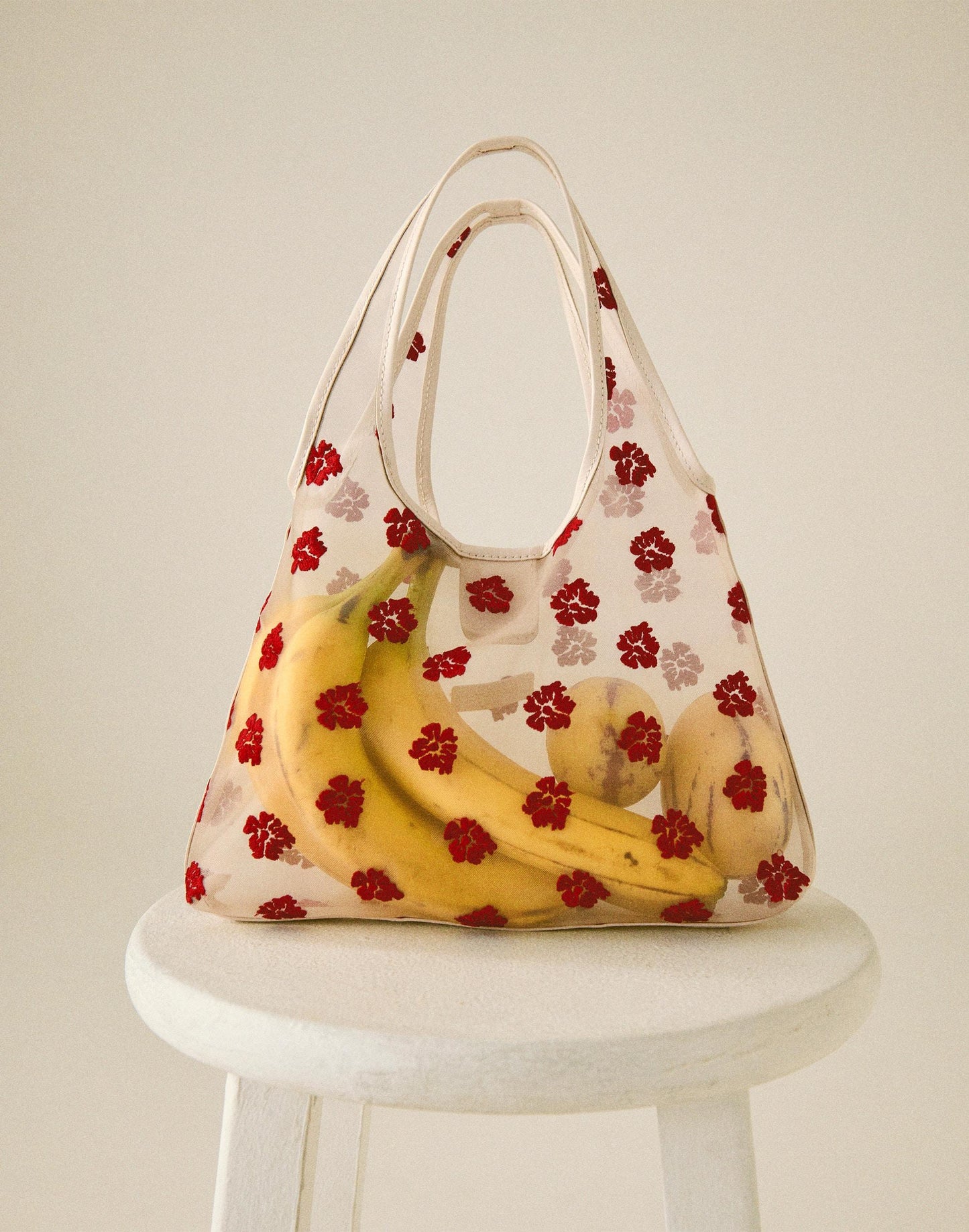 Madewell Floral-Embroidered Mini Shopper Bag Floral Multi