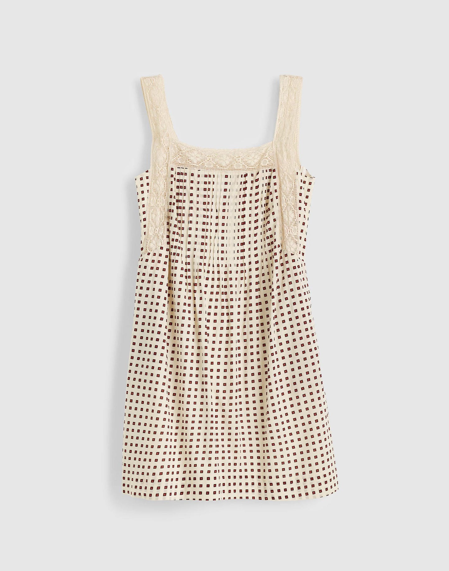 Madewell The Sophie Mini Dress Vintage Ivory