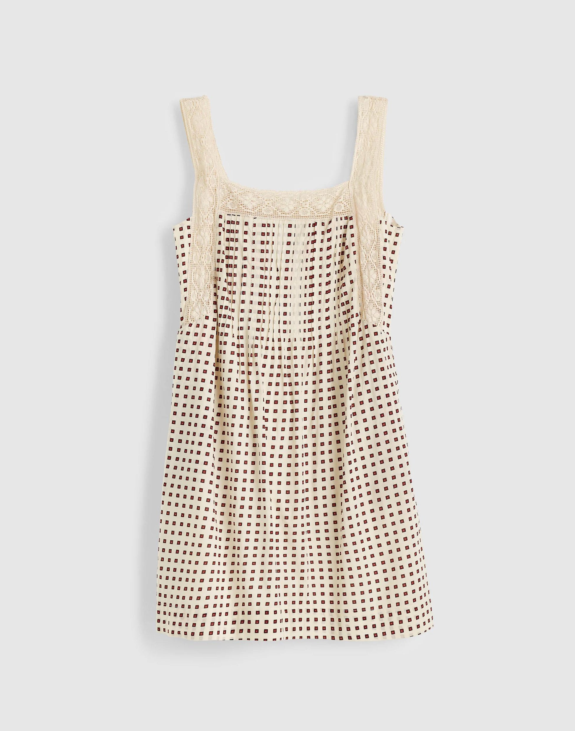 Madewell The Sophie Mini Dress Vintage Ivory