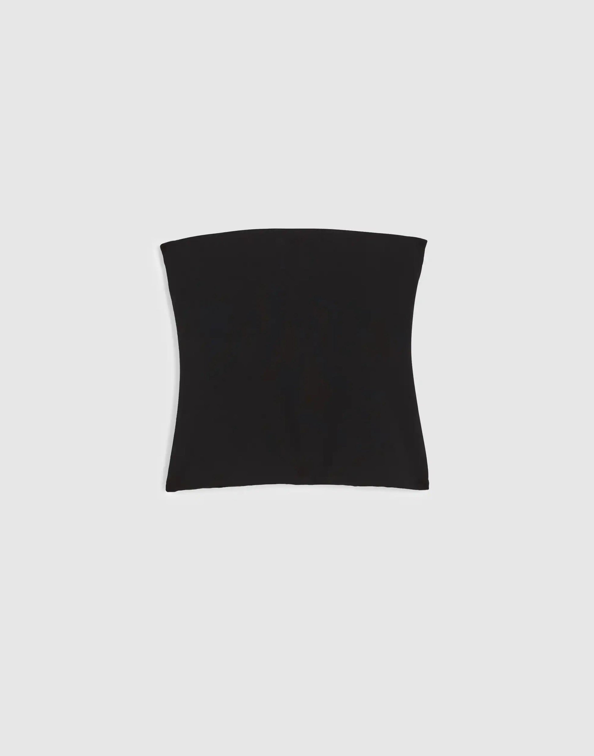 Madewell Knit Tube Top Jet Black