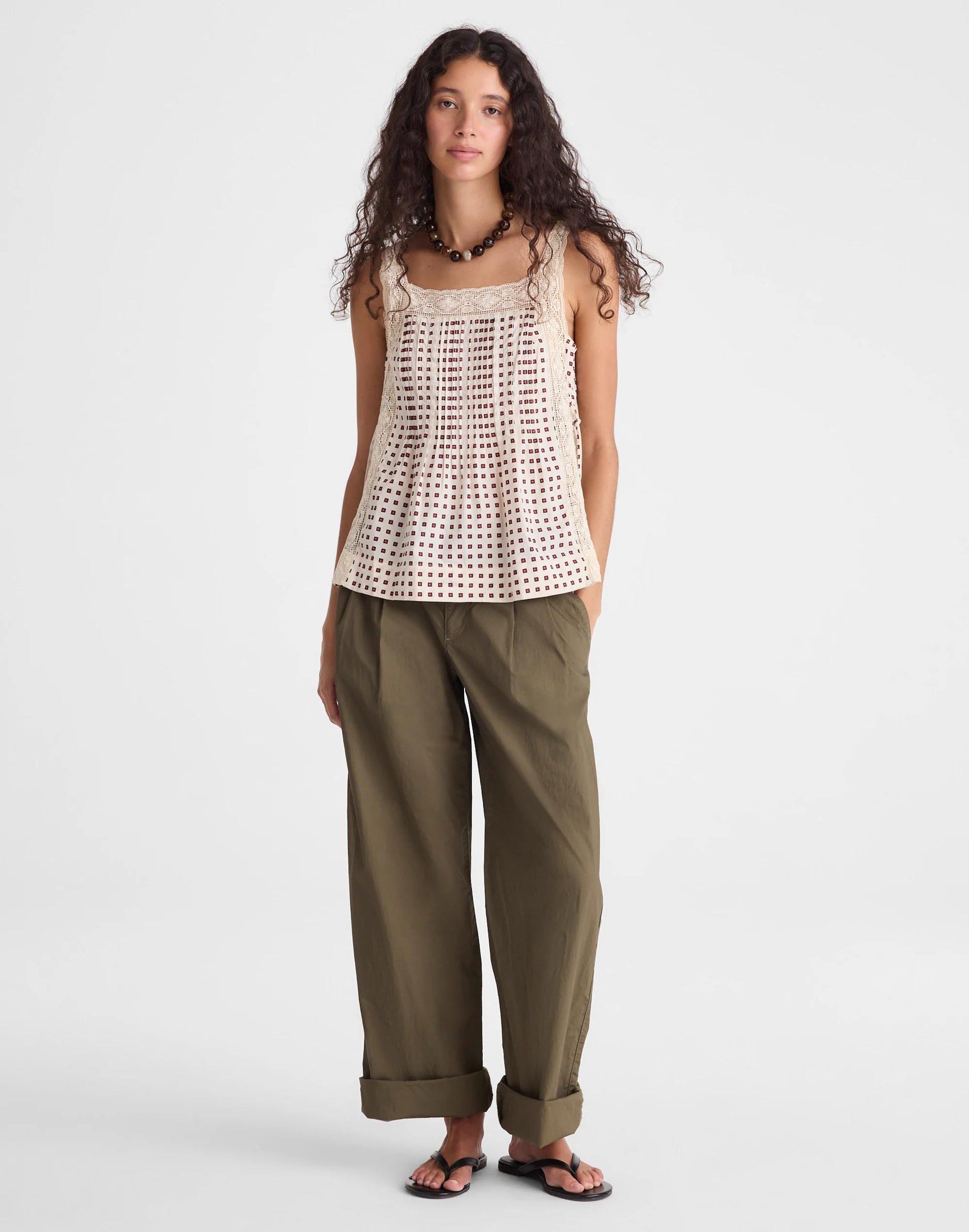 Madewell The Sophie Top Vintage Ivory