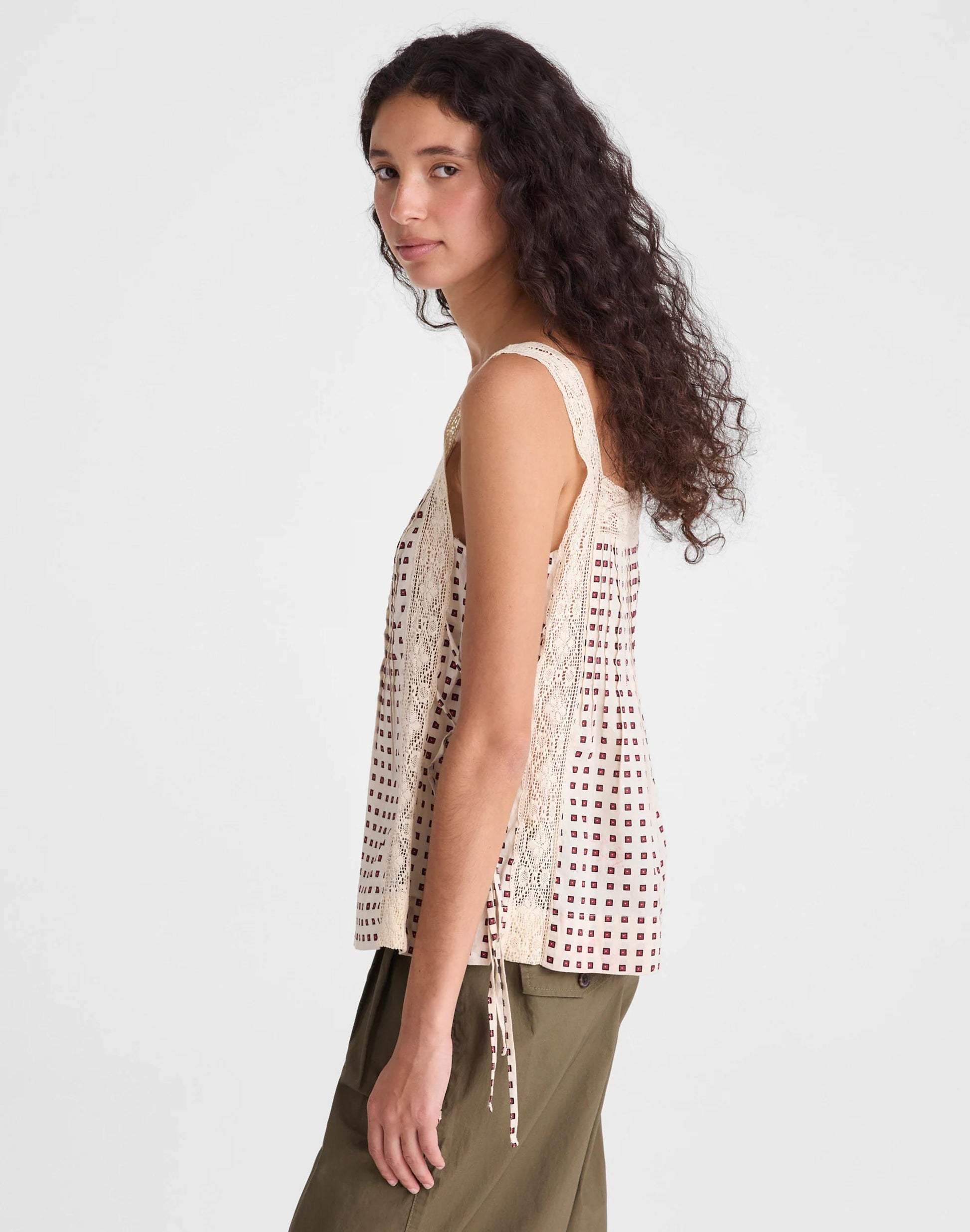 Madewell The Sophie Top Vintage Ivory
