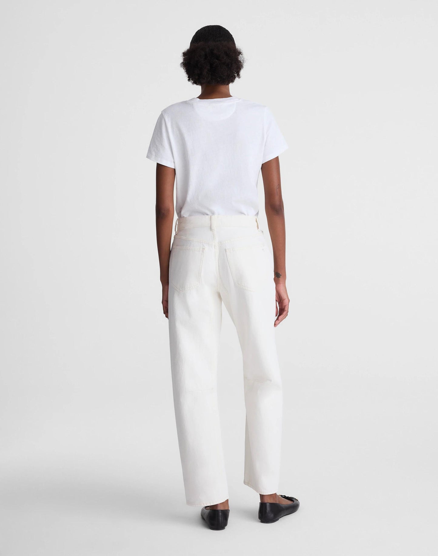 Madewell The Darted Barrel-Leg Jean Vintage Canvas