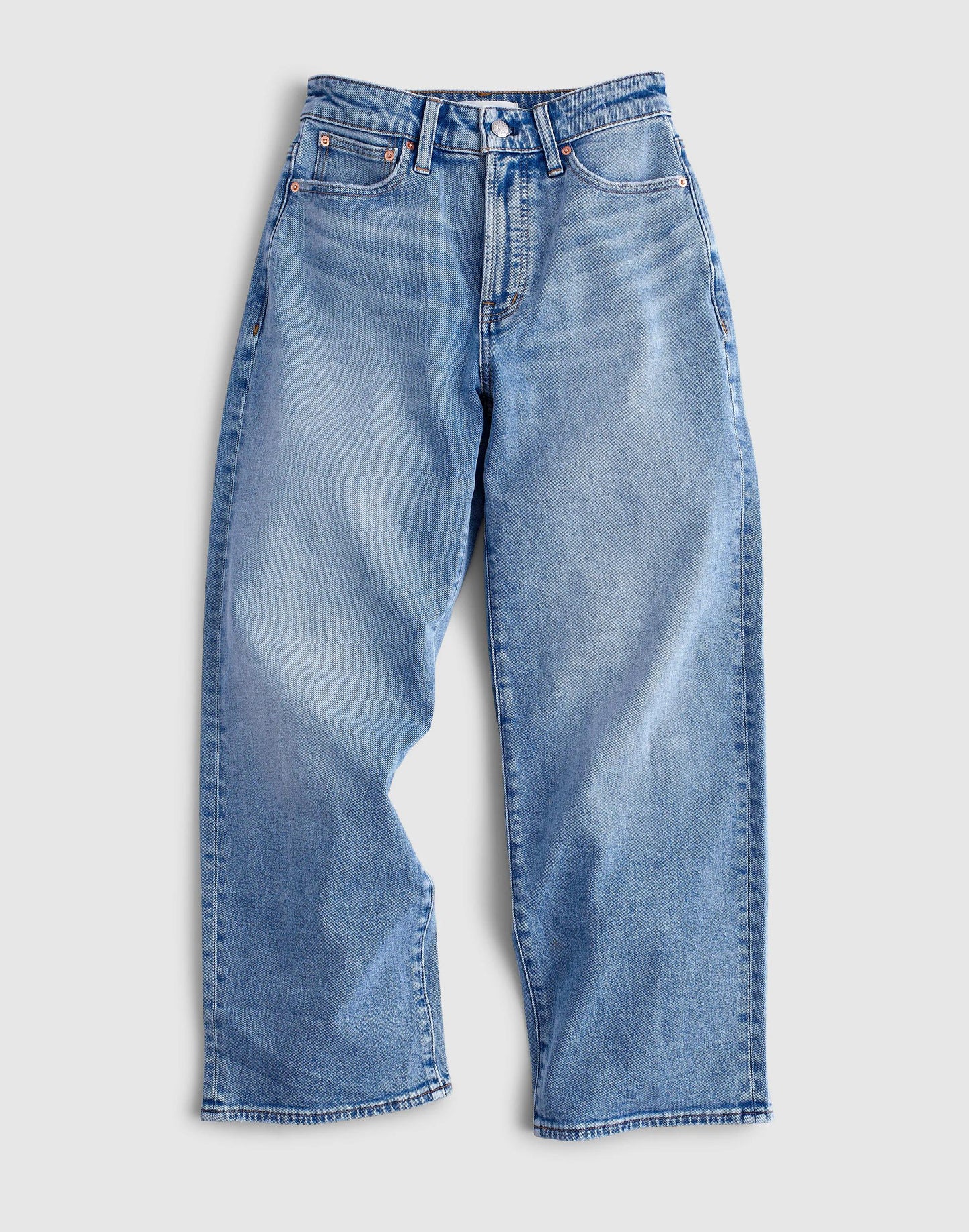 Madewell The Curvy Perfect Vintage Wide-Leg Crop Jean Raebrook Wash