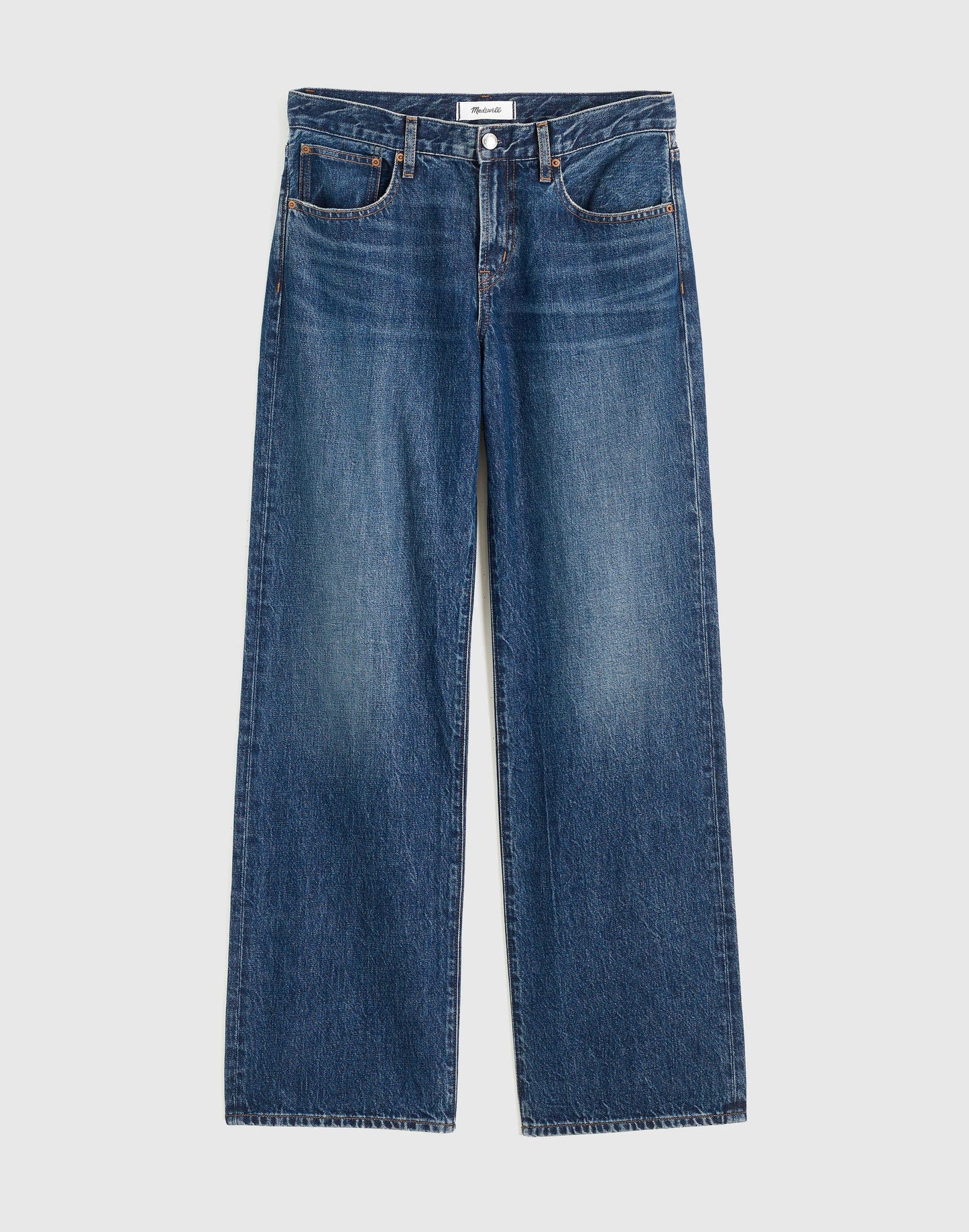Madewell The Low-Rise Loose Jean Midnight Waters Wash