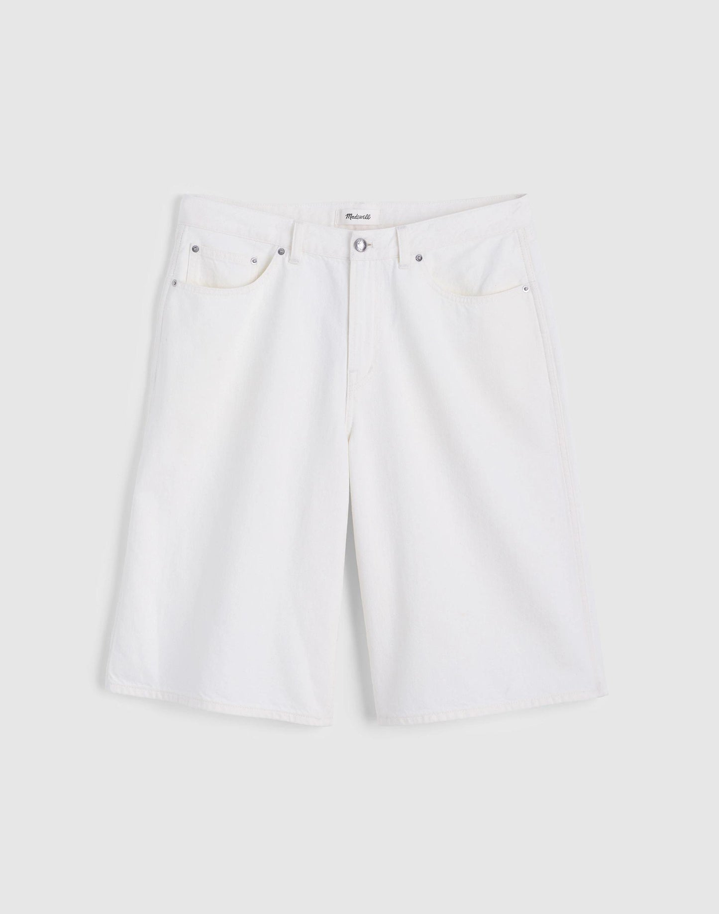Madewell The V-Waist Bermuda Short Tile White