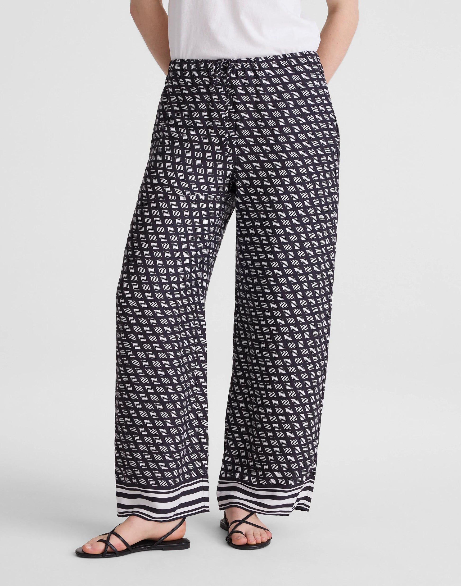 Madewell Pull-On Pants Classic Navy