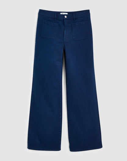 Madewell The Emmy Wide-Leg Pant Classic Indigo