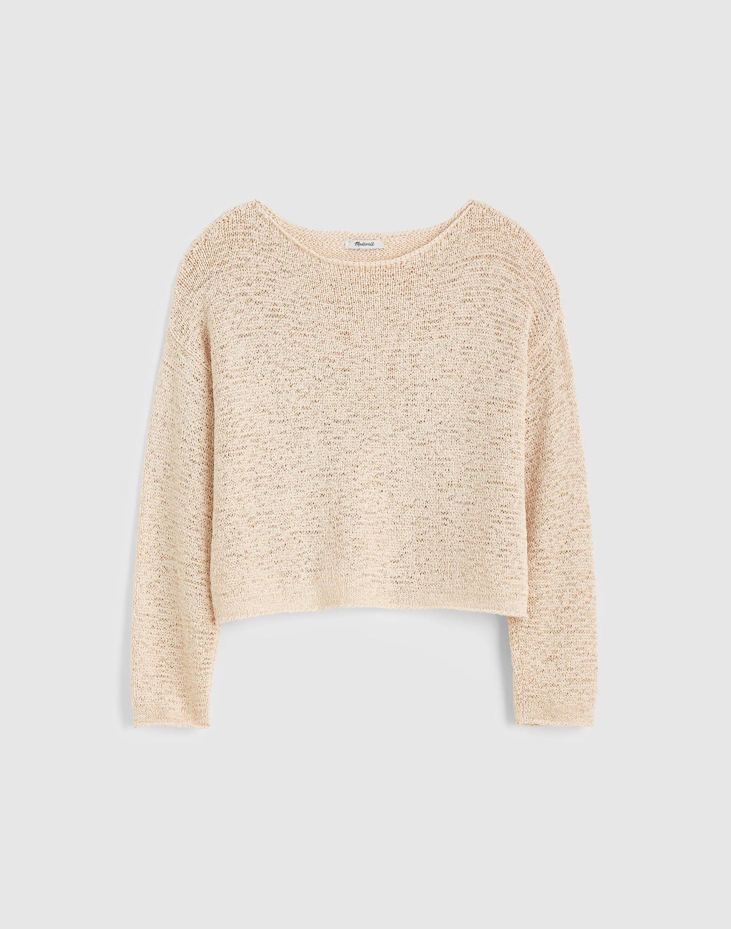 Madewell Boatneck Pullover Sweater Oatly