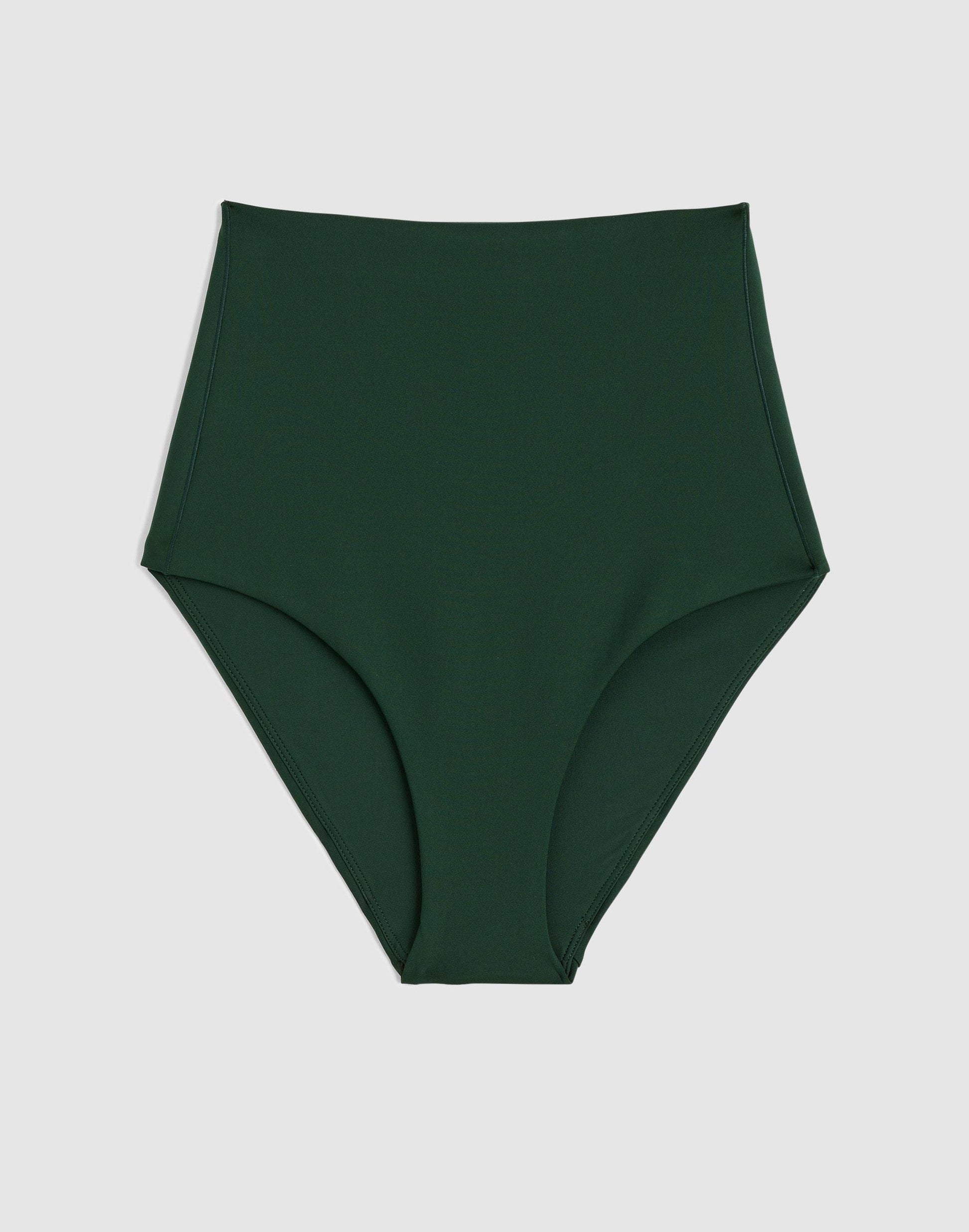 Madewell Left On Friday Hi Tide Bikini Bottom Palm