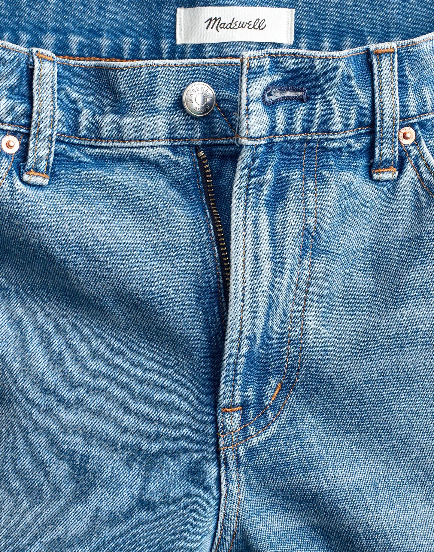 Madewell The Jules Slim-Straight Jean Raebrook Wash