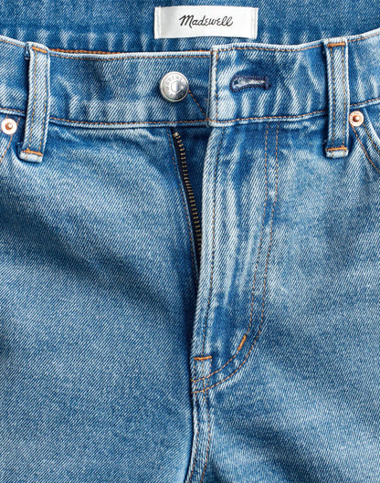 Madewell The Jules Slim-Straight Jean Raebrook Wash