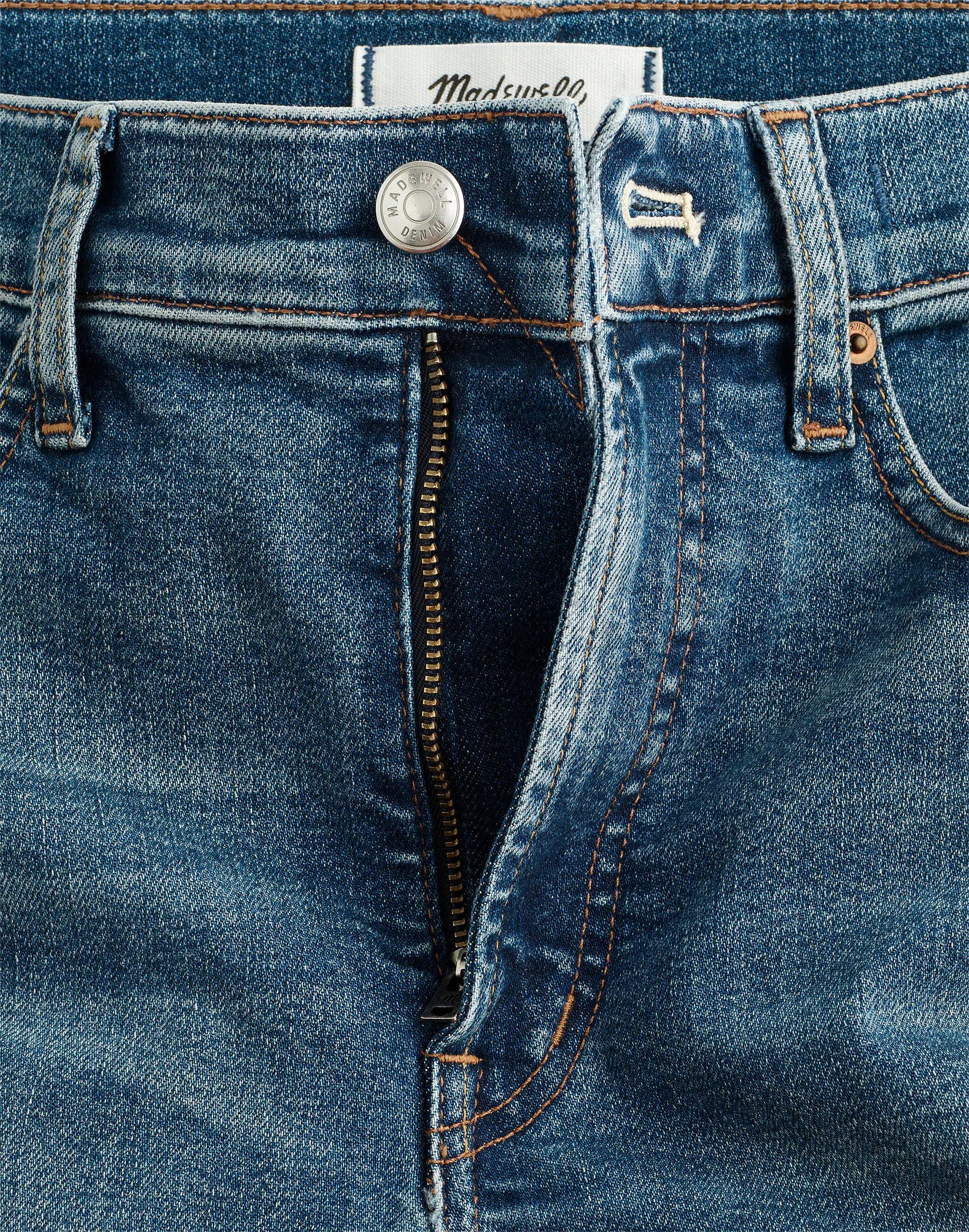 Madewell The Wide-Leg Jean in Super Stretch Denim Sunnyside Wash