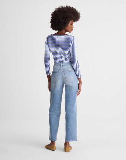 Madewell The Perfect Vintage Wide-Leg Crop Jean Raebrook Wash