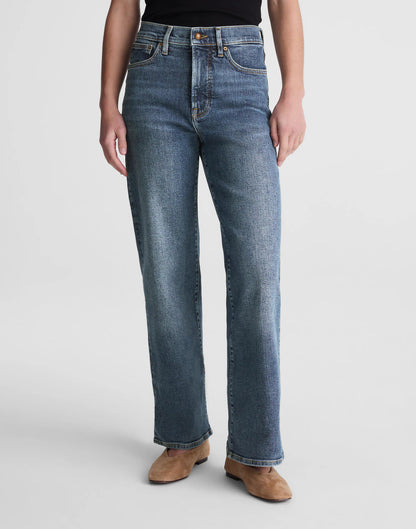 Madewell Circular Wide-Leg Jean Soft Indigo Wash